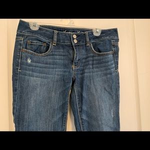 Boot leg American Eagle jeans